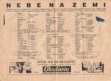 Voskovec a Werich - LOKÁLNÍ PATRIOT. - 1936. Roč. IV. č. 1. Noviny Osvobozeného divadla. /w/