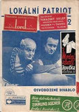 Voskovec a Werich - LOKÁLNÍ PATRIOT. - 1937. Roč. VI. č. 2. Noviny Osvobozeného divadla. /w/