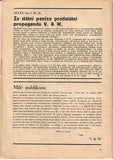Voskovec a Werich - LOKÁLNÍ PATRIOT. - 1937. Roč. VI. č. 2. Noviny Osvobozeného divadla. /w/