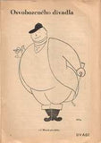 Voskovec a Werich - LOKÁLNÍ PATRIOT. - 1937. Roč. VIII. č. 3. Noviny Osvobozeného divadla. /w/