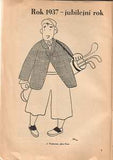 Voskovec a Werich - LOKÁLNÍ PATRIOT. - 1937. Roč. VIII. č. 3. Noviny Osvobozeného divadla. /w/