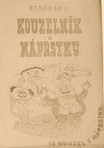 1940. Soubor návodů k 12ti různým cvičením dle vyučovací látky Beránkovy kouzelnické školy.