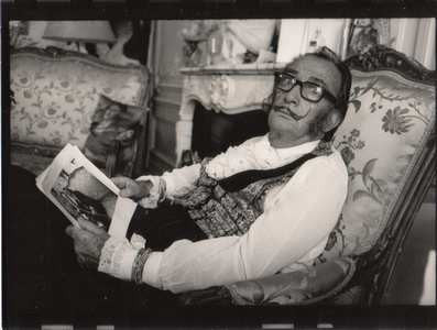 Fotografie. 180x235. 'SALVADOR DALÍ; Paris 69'. PRODÁNO/SOLD