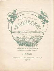 Kašpar - PROCHÁZKA; FR. S.: SLUNEČKA. - 1922. 6 bar. příloh ADOLF KAŠPAR; dekorace textu JAN URBAN.