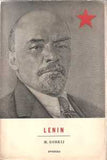 Rossmann - GORKIJ; MAXIM: LENIN. - 1946. Obálka ZDENĚK ROSSMANN.