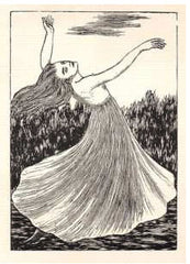Kobliha - NERUDA; JAN: BALADY A ROMANCE. - 1947. 19 celostr. dřevorytů FRANTIŠEK KOBLIHA. 3. sv. edice Kotnov.