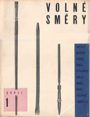 VOLNÉ SMĚRY. - 1929-1930. Roč. XXVII. v sešitech. PRODÁNO/SOLD