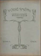 VOLNÉ SMĚRY. - 1900. Ročník V. v sešitech.