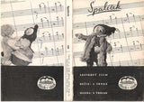 ŠPALÍČEK. - 1947. Námět; scénář a režie Jiří Trnka. PRODÁNO/SOLD