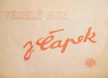 ČAPEK; JOSEF: VESELÝ ROK. - 1949. Barevné kresby JOSEF ČAPEK. 12 volných kartonů. /jc/