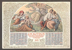 KALENDÁŘ NA ROK 1911.