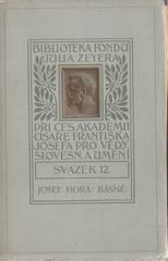 HORA; JOSEF: BÁSNĚ. - 1915.
