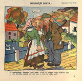Lada - KVÍTKO Z ČERTOVY ZAHRÁDKY. - Č. 46, 1929. Nedělní příloha Českého slova. Obálka JOSEF LADA.