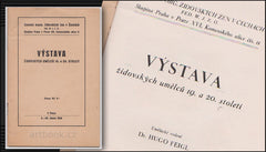 Výstava židovských umělců 19. a 20. století. 5.-20. února 1930.