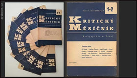 KRITICKÝ MĚSÍČNÍK. - 1946. Ročník VII., č. 1-20. Red. Václav Černý.