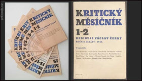 KRITICKÝ MĚSÍČNÍK. - 1948, Ročník IX., č. 1-15. Red. Václav Černý.