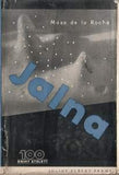Muzika - DE LA ROCHE; MAZO: JALNA. - 1948. Obálka; vazba a úprava FRANTIŠEK MUZIKA.