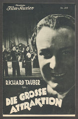 DIE GROSSE ATTRAKTION / VELKÁ ATRAKCE. - 1931.  Illustrierter Film-Kurier. Nr. 214.