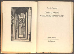 NOVOTNÝ, ANTONÍN: ČTENÍ O PALÁCI COLLOREDO-MANSFELDŮ. - 1945.