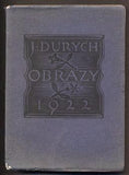 DURYCH, JAROSLAV: OBRAZY. - 1922.