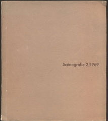 SCÉNOGRAFIE č. 2. - SCÉNOGRAFIE FRANCOUZSKÉ MALÍŘSKÉ AVANTGARDY. - 1969.