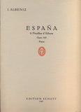 ALBENIZ, I.: ESPAŇA.