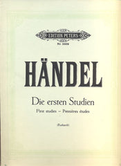 HÄNDEL: DIE ERSTEN STUDIEN.