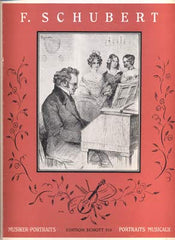 SCHUBERT, FRANZ  - MUSIKER PORTRAITS.