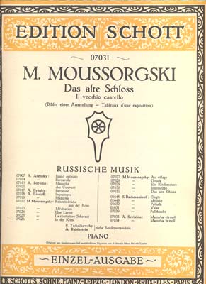 MOUSSORGSKI, M.: DAS ALTE SCHLOSS.