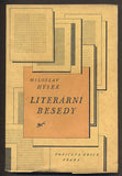 HÝSEK, MILOSLAV: LITERÁRNÍ BESEDY. - 1940.
