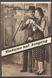 MADAME HAT AUSGANG / MADAME MÁ VYCHÁZKU. - 1932. Illustrierter čs. Film-Kurier. Nr. 56.