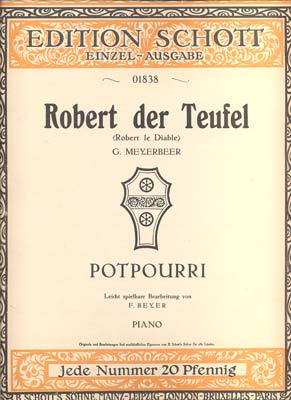 ROBERT DER TEUFEL VON MEYRBEER.