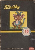 Seydl - KORÁLKY. 10. - 1949. Ilustr. ZDENĚK SEYDL. PRODÁNO/SOLD