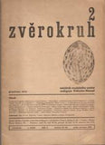 ZVĚROKRUH 2. - 1930. Měsíčník soudobého umění. Nezval; Toyen; Štyrský; Breton; Surrealismus.