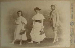 Atelier FRITZ GREBMER. - Wörishofen; Bayern. Kabinetní formát; karton 110x165.