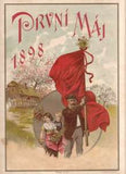 1. máj. 1898. - Slavnostní list k 1. květnu.