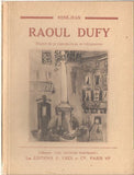 Dufy - RENÉ - JEAN: RAOUL DUFY. - 1931. Collection 'LES ARTISTES NOUVEAUX'.