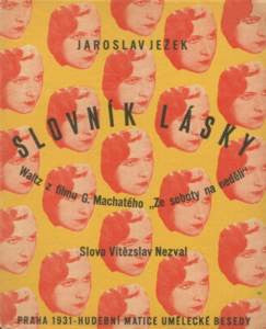 1931. Obálka F. ZELENKA; 340x270. Slova Vítězslav Nezval. /w/