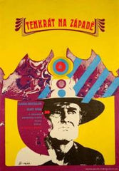 Vajce - TENKRÁT NA ZÁPADĚ. - 1967. Autor plakátu: STANISLAV VAJCE. 400x290 PRODÁNO