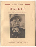 Renoir - GEORGE BESSON: RENOIR. - 1932. Collection 'LES ARTISTES NOUVEAUX'.