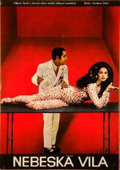 Vyleťalová - NEBESKÁ VÍLA. - 1971. Režie: Luciano Salce; autor plakátu: OLGA VYLEŤALOVÁ-POLÁČKOVÁ. 400x290