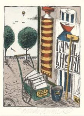 Bím - TOMAS BIM. LITOGRAPHY EX LIBRIS. - 1980. 15 sign. litografií. SOLD