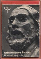 Sudek / Sutnar - KALENDÁŘ DRUŽSTEVNÍ PRÁCE 1933. - 27 fotografií JOSEF SUDEK. Upravil LADISLAV SUTNAR. PRODÁNO / SOLD