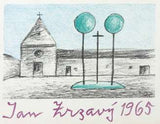 ZRZAVÝ; JAN. - 1965. Tři barevné orig. litografie; sign.; 102x150. PRODÁNO/SOLD