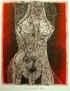 1993. 6 sign. a dat. barevných leptů. 185x147. PRODÁNO/SOLD