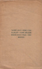 BŘEZINA; OTOKAR: TAJEMNÉ DÁLKY. - 1895. Moderní revue sv. 2. PRODÁNO