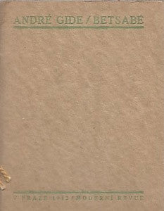 1913. 1. vyd. Knihovna Moderní revue sv. 58.