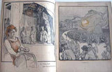Kupka - L´ARGENT. L'ASSIETTE AU BEURRE. - 1902. N° 41. Barevné litografie FRANTIŠEK KUPKA.