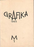 GRAFIKA 1965. - 1965. 5 signovaných grafických příloh - BĚLOHLÁVEK; GRMELOVÁ; RUSEK; CHATRNÝ; KNOBLOCH.