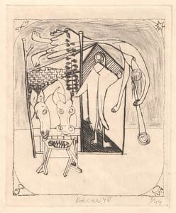 1948. Suchá jehla; 145x120; sign. a dat.